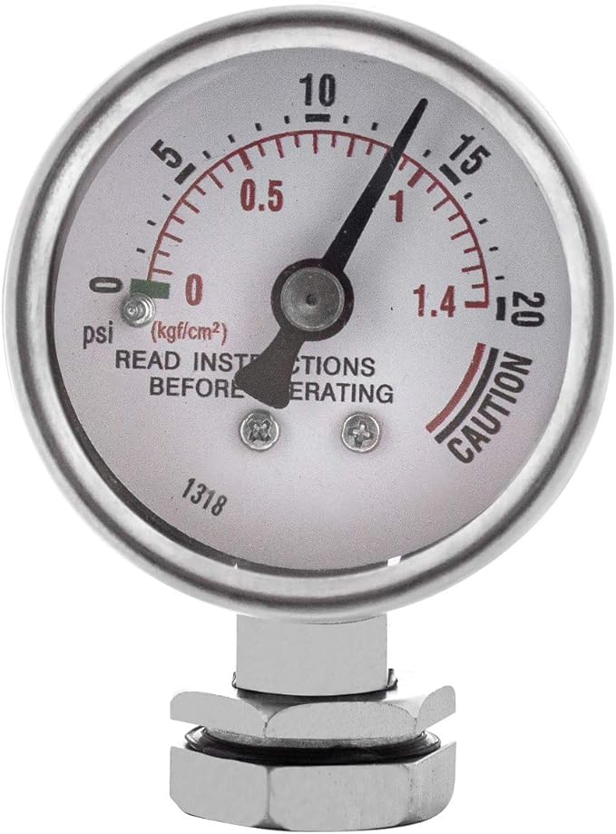 BUFFALO Stainless Steel Pressure Cooker_All Series (Accessory, Pressure Gauge - Fits 37 Quart)