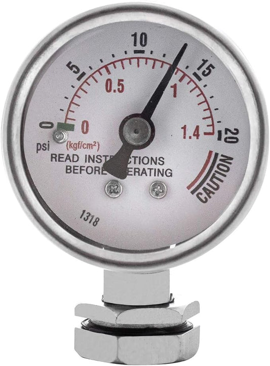 BUFFALO Stainless Steel Pressure Cooker_All Series (Accessory, Pressure Gauge - Fits 37 Quart)
