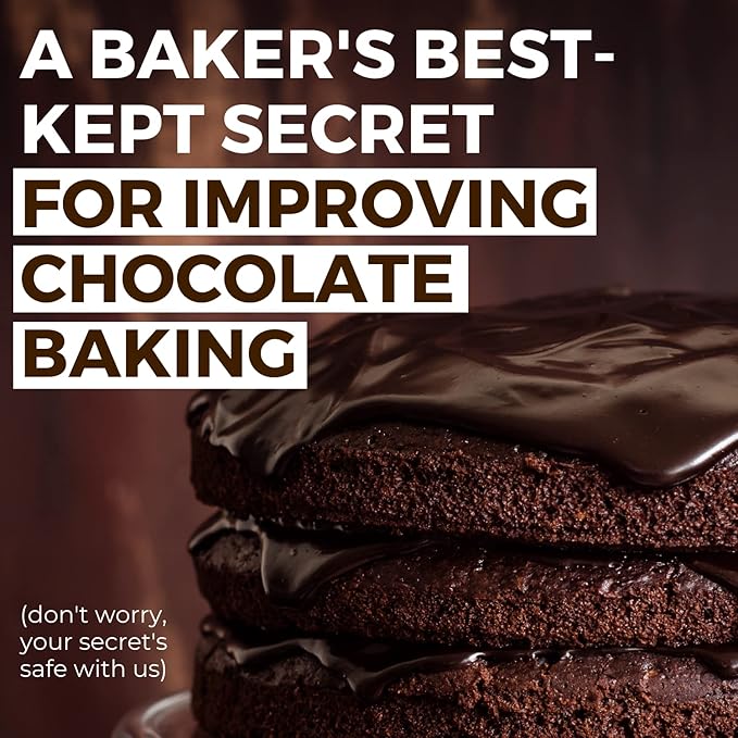 Espresso Powder for Baking - Achieve Rich Chocolate Flavor - Great for Baking - All-Natural - Fine Powder - Easily Dissolves - Gluten Free - Non-GMO - Convenient Resealable Pouch (7oz)