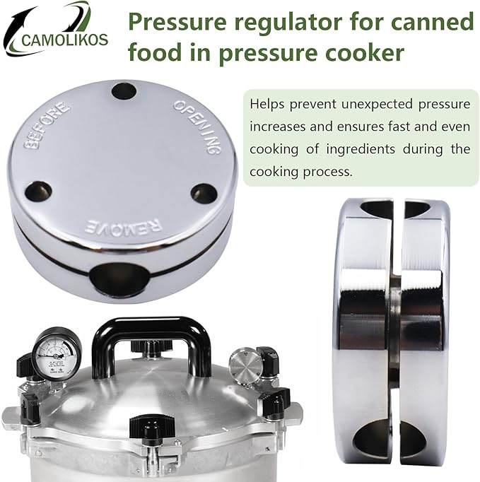 Pressure Regulator Weight Fits for All American Pressure Cooker Canner 10.5qt 15.5qt 21.5qt 25qt 30qt 41.5qt Part of the Automatic Pressure Control