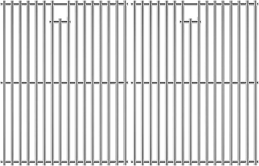 SF4362(2-Pack) 15" Cooking Grates Replacement for Broil King, Broil-Mate, Huntington, Sterling Gas Select Gas Grill Models, Stainless Steel Grill Grates