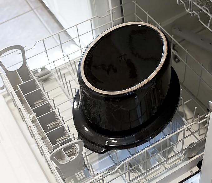 Elite Gourmet Stainless Steel Slow Cooker, Dishwasher-Safe with Tempered Glass Lid, Cool-Touch Handles, Removable Stoneware Pot, 8.5 Quart,MST-900V