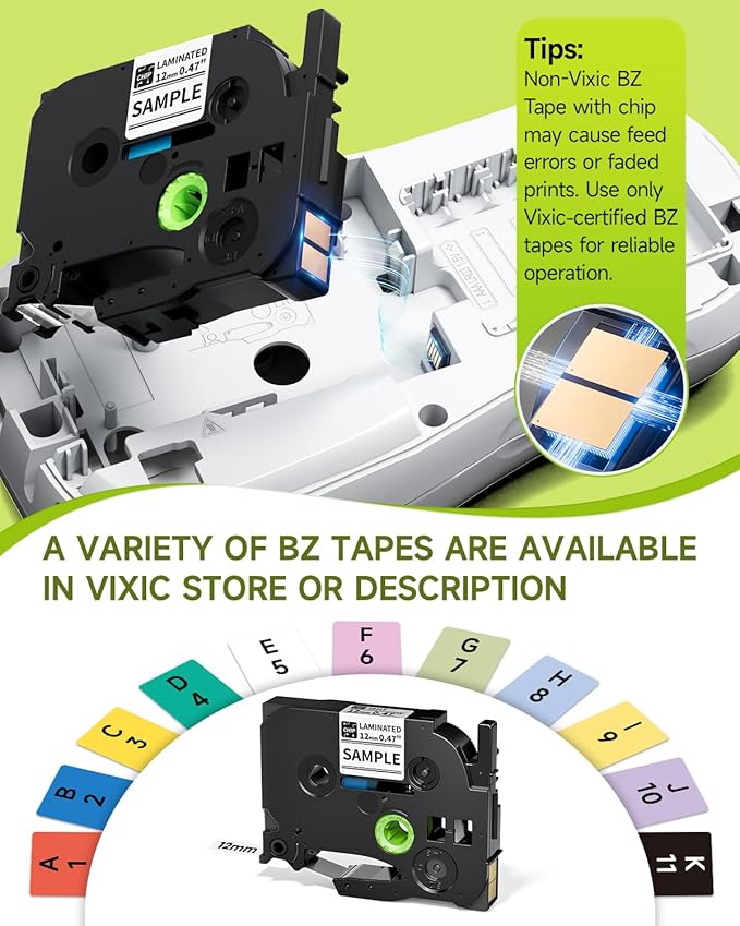 Label Maker Machine with-Tape, H1100 Handheld Label Maker Portable Labeler with Backlight Screen Keyboard for Home School Office Organization, Multiple Fonts Symbols Borders Easy to Use Inkless