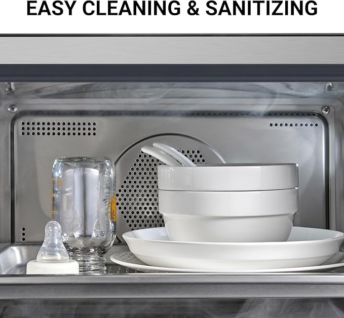 TOSHIBA 6-IN-1 Compact Steam Oven, Combi Oven Countertop with Convection Steam & Bake, Ferment, Air Fryer, Slow Cook, Smart APP Control, 36 Preset Menus and Steam Cleaning, 20L