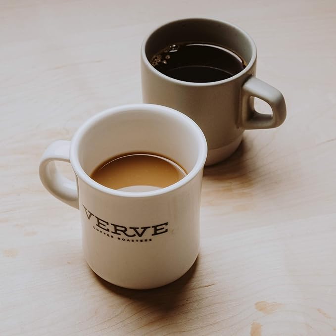 Verve Coffee Roasters Whole Bean Coffee Bronson Blend | French Dark Roast, Direct Trade, Resealable Pouch | Enjoy Hot or Cold Brew | Ideal for French Press | 12oz Bag