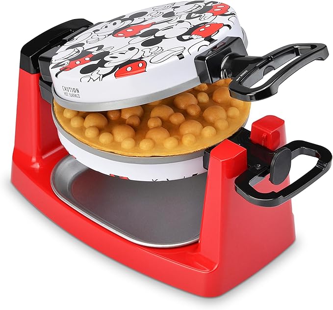 Disney Mickey Mouse Flip-Over Bubble Waffle Maker