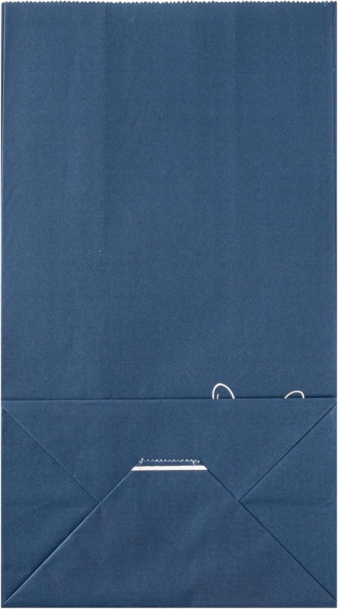 Bag Tek 12 LB Disposable Lunch Bags, 100 Sturdy Take Out Bags - Flat Bottom, Great For Restaurants, Cafes, And Bakeries, Frenchie Paper Popcorn Bags, Versatile, For Grocery - Restaurantware