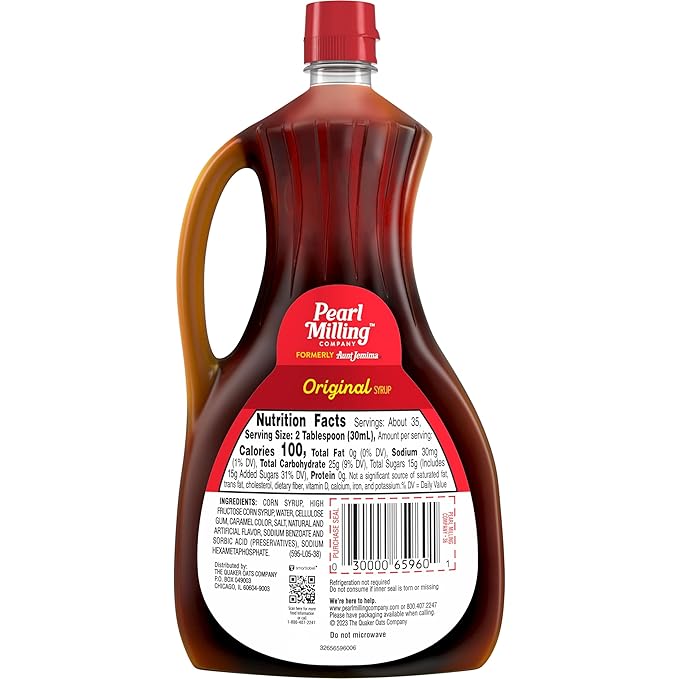Pearl Milling Company Original Syrup 36oz