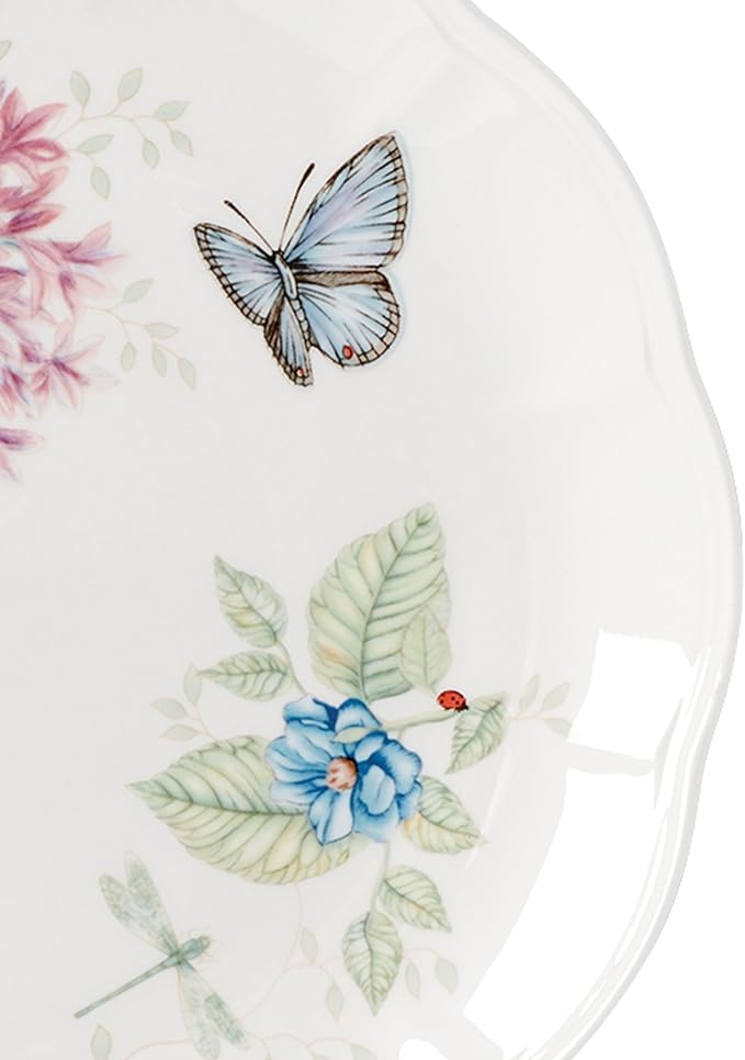 Lenox Butterfly Meadow 4-Piece Dinner Plate Set, 5.47, Multi, 891268
