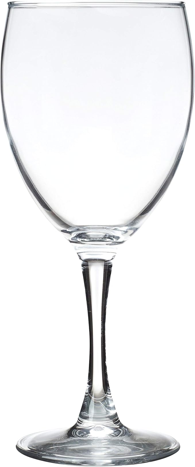 DISCOUNT PROMOS Nuance Wine Glasses by ARC 10.5 oz. Set of 10, Bulk Pack - Restaurant Glassware, Perfect for Red Wine, White Wine, Cocktails - Clear