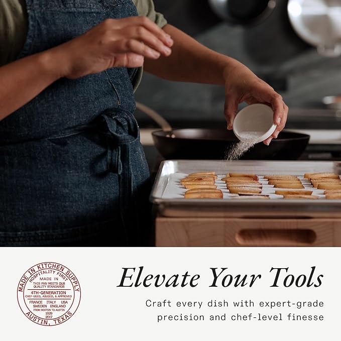 Made In Cookware - Quarter Sheet Pan - Commercial Grade Aluminum - Professional Bakeware