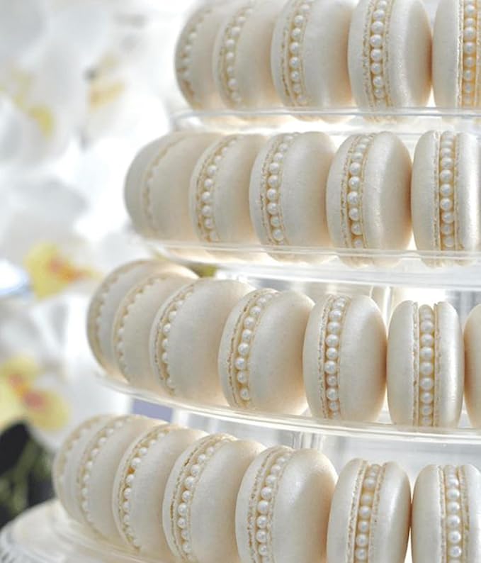 Edible White Pearl Sugar Sprinkles 3.53 oz, 7mm Candy Pearls Ideal for Baking, Cake and Cupcake Toppers, Cookie Decoration, Ice Cream Topping, Wedding Shower Valentines Halloween Christmas