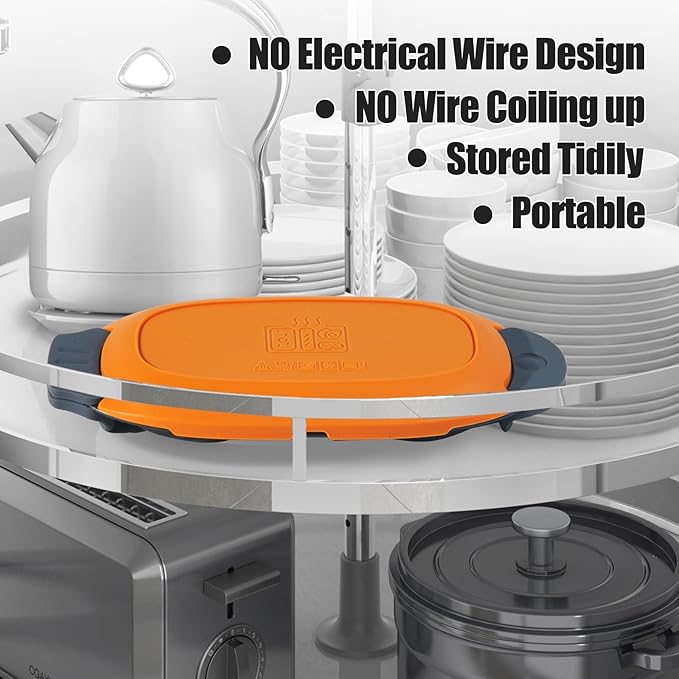 Quick-Heat Microwave Egg Cooker|Poacher|fryer,Multi-Use microwave egg maker for Breakfast Sandwiches,Dishwasher-Safe,Save Time,Portable for Home,Travel,Gifts(Orange)