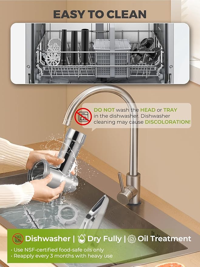 Electric Meat Grinder 3200W Multifunctional Meat Grinders Chopper Machine with Cutting Blade 3 Grinding Plates 3 Sausage Stuffers Kubbe Kit Juicer Cheese Grater Veggie Shredder Slicer