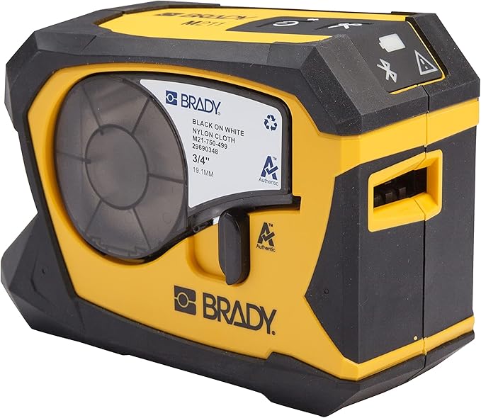 Brady M211 Portable Bluetooth Label Printer Authentic All-Weather Vinyl Label