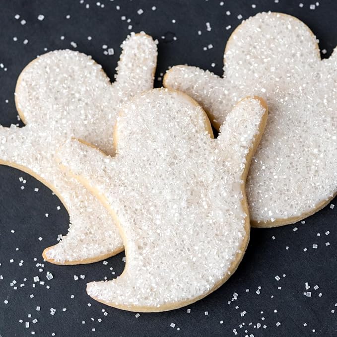 Sweets Indeed Sprinkles, Edible Sprinkle Sugar Mix, Perfect for Cake Decorations, Baking, Ice Cream, Cookies, Cupcake Topper, 5 ounces (White)