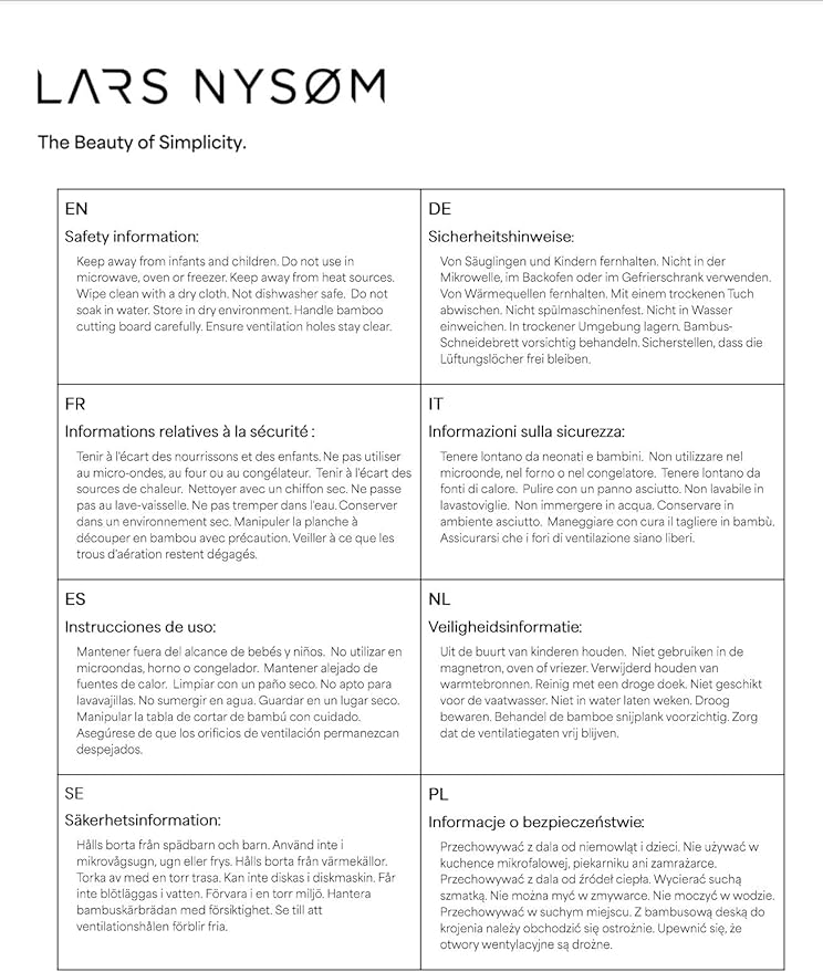 LARS NYSØM Bread Box I Metal Box with linen bag for long lasting freshness I Bread Bin with bamboo lid usable as cutting board I 13.4x7.3x5.3In (Pure White)