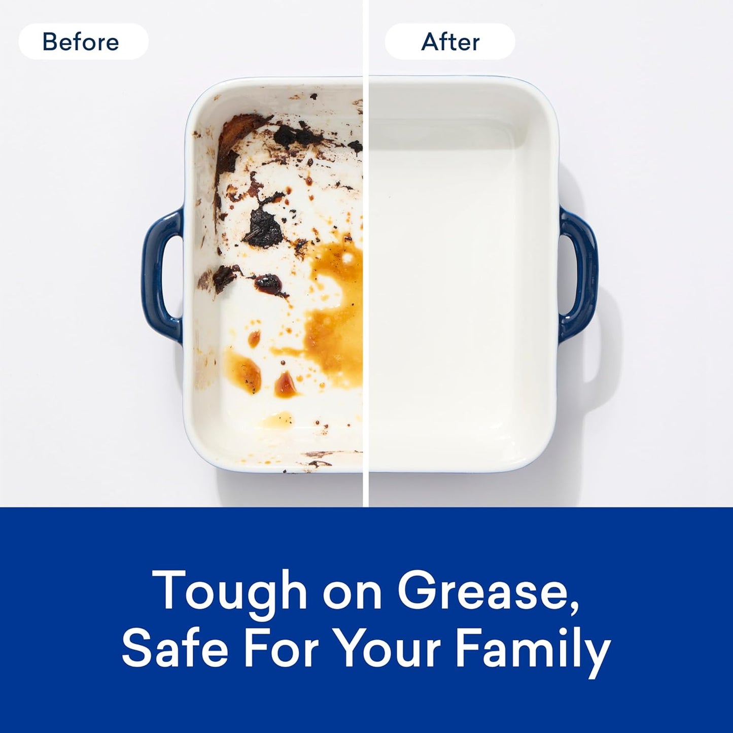 BLUELAND 100% Plastic-Free Dishwasher Detergent Tablets, 120 Count, Lemon Zest Scent, Eco Friendly Dishwashing Pods, Natural, USDA Certified biobased