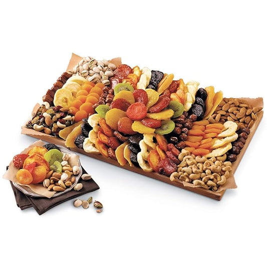 Harry & David Entertainer's Dried Fruit And Nut Tray, Cheese Board, Appetizer, Party Platter