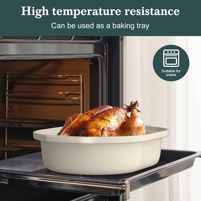 4 Quart Programmable Slow Cooker with Flexible Easy Programming, 8-in-1 Claypot Multi Cooker, Removable Crock, Nonstick, Oven Safe Pot to 450°F, Oatmeal