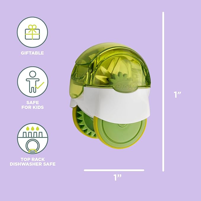 Chef'n GarlicZoom Garlic Chopper, Large, Green