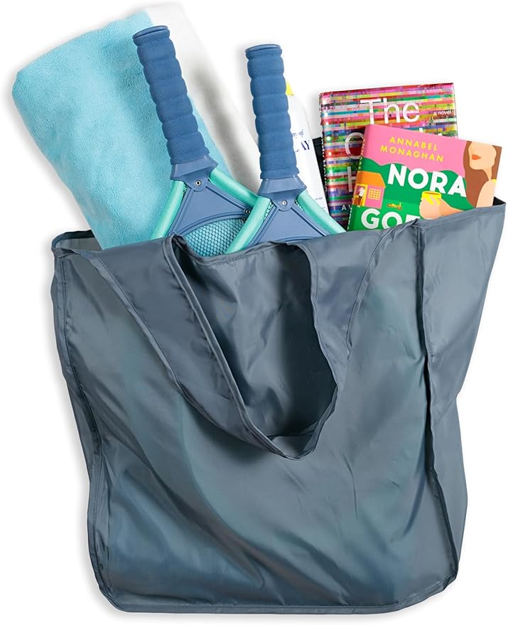 Reusable Grocery Bag - Stylish Shopping Bag for Groceries - Foldable Tote Bag - Medium Size