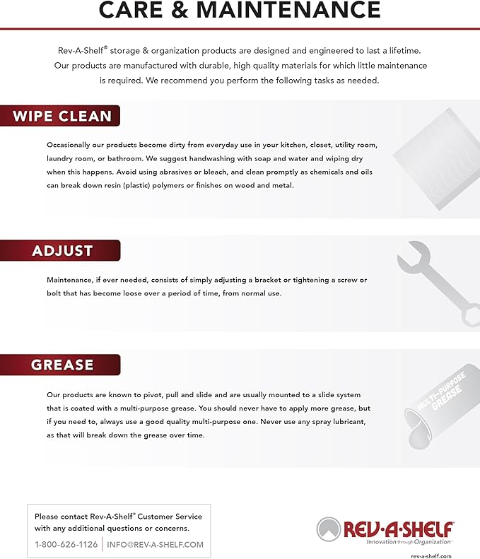 Rev-A-Shelf Trim-to-Fit Silverware Drawer Organizer For Kitchen Utensils, Cutlery Cabinet Storage Divider Insert, 33.13 x 22 In, Maple Wood, 4WUT-36SH