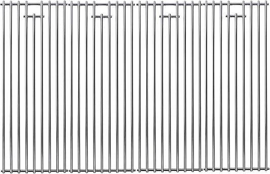 4 Pack Bull BBQ Grill Grate Replacement Parts for Bull 18248 LP, 18249 NG, LP 47628, NG 47629, 57569 NG, 57568 LP, LP 62648, NG 62649 Grill, 19 1/4" x 30"