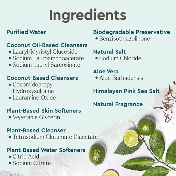 Puracy Natural Dish Soap Refill Bundle- Enzyme-Powered Dishwashing Soap, Organic Dishsoap Liquid Clean Non-Toxic (Organic Lemongrass, 16oz and 48oz Refill)