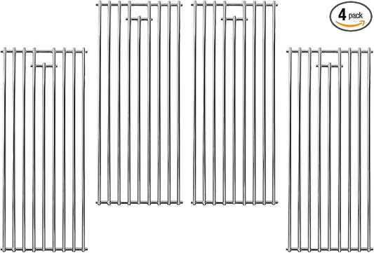 SafBbcue 16517 Cooking Grates for Bull 4 Burner Grill Replacement Parts Bull Angus 47628 47629 47628CE 47629CE Bull Steer 69008 69009 Bull Outlow 26038 26039 Lion Premium 75000