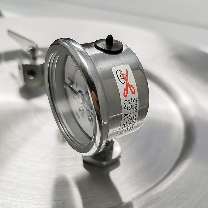 BUFFALO Stainless Steel Pressure Cooker_All Series (Accessory, Pressure Gauge - Fits 37 Quart)