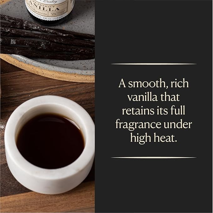 Cook's, Alcohol Free Pure Vanilla Flavoring, for Cooking, Baking, Desserts, Madagascar Vanilla Non-Alcoholic Extract Alternative, 32oz