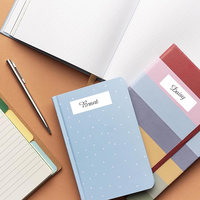 500 Blank Removable Freezer Labels Water Oil Resistant with Perforation Line for Food Containers Jars Pantry Organization (Ink Quick-Dry，1” x 3”)