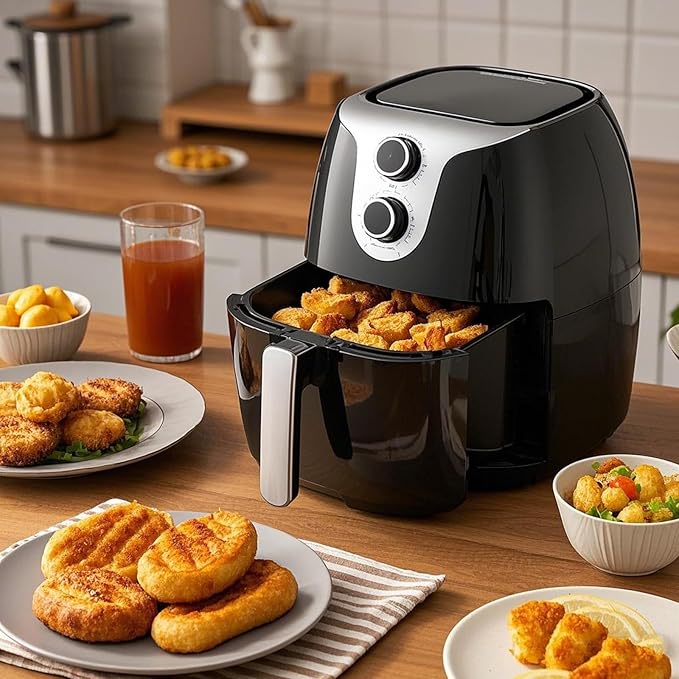 100Pcs Air Fryer Liners Disposable,LYHOLKEER 9inch Airfryer Liners for 5-8QT,Square Air Fryer Parchment Paper Liners for Ninja AF141/AF181/Chefman/Cosori/Instant Pot/Cuisinart and Other 5 to 8Quarts