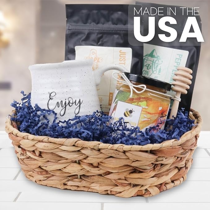 MagicWater Crinkle Cut Paper for Gift Baskets - 2LB - Navy Blue - Perfect for Shredded Paper Filler, Basket Filler, Gift Boxes, Bridesmaid Gifts, Halloween Stuffers & More – Ideal for All Occasions