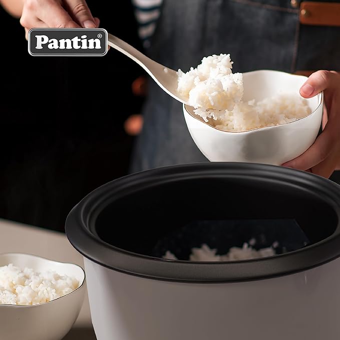 Pantin Commercial Electric Rice Cooker – 20 Cups Raw / 40 Cups Cooked Capacity w/Measuring Cup & Scoop – High-Efficiency Large Rice Cooker Commercial Rice Cooker for Restaurants, Hotels and Catering