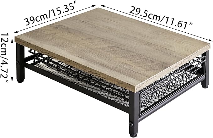 IBUYKE Wooden Coffee Pod Drawer Holder,Pod Holder,40 Capsule Pods,Coffee Pod Holder Drawer With Mesh Shelves,Home Kitchen Counter Organizer,Greige TCJ101Y