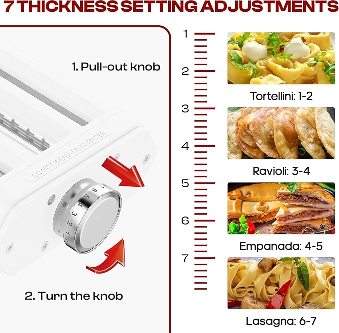 Pasta Attachment for KitchenAid Stand Mixer, 3 in 1 Set Pasta Maker KitchenAid Attachment Includes Spaghetti Cutter, Pasta Sheet Roller and Fettuccine Cutter, Attachment for Kitchenaid Mixers