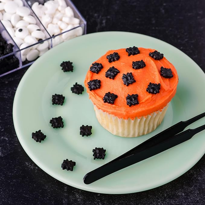 Sweets Indeed Halloween Sprinkles, Candy Eyeballs, Edible Eyes, Assorted Variety Tacklebox, Perfect for Cake Decorations, Baking, Ice Cream, Cookies, Cupcake Topper, 2.53 ounces (Halloween Tacklebox)