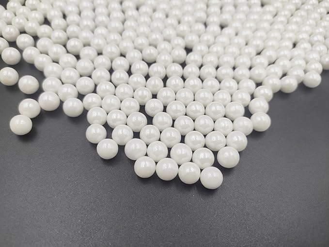 Edible White Pearl Sugar Sprinkles 3.53 oz, 7mm Candy Pearls Ideal for Baking, Cake and Cupcake Toppers, Cookie Decoration, Ice Cream Topping, Wedding Shower Valentines Halloween Christmas