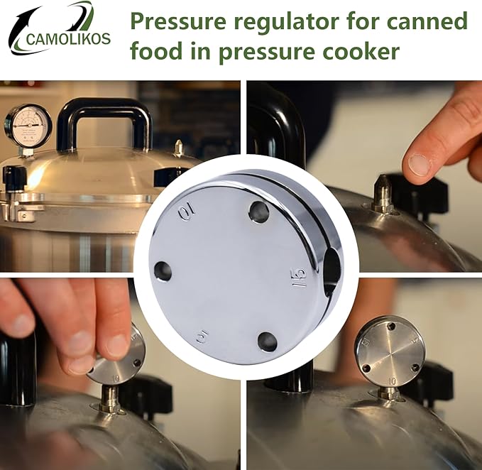 Pressure Regulator Weight Fits for All American Pressure Cooker Canner 10.5qt 15.5qt 21.5qt 25qt 30qt 41.5qt Part of the Automatic Pressure Control
