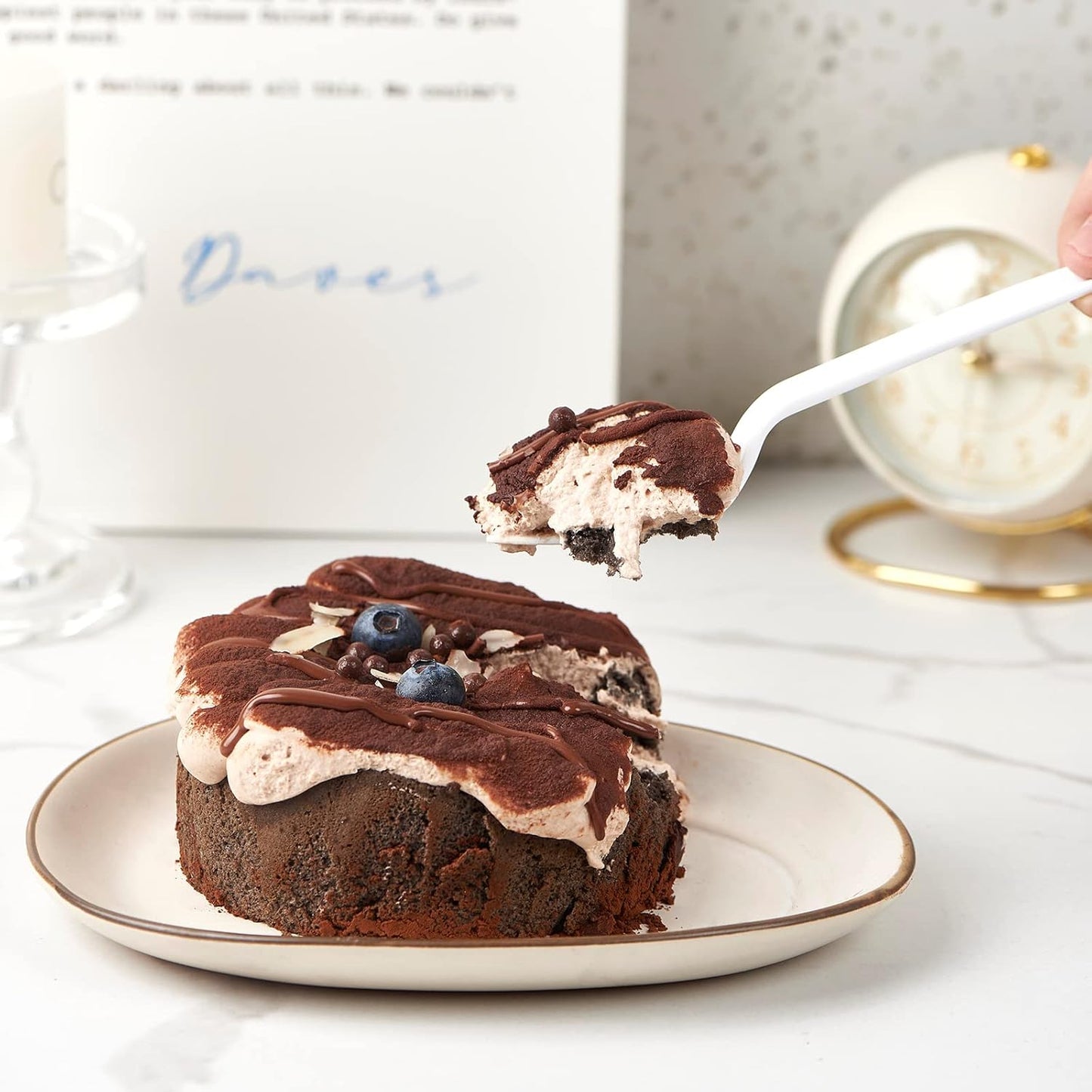 500 Count Heavy Duty White Plastic Tea Spoons Disposable Cutlery Party Utensils Heavyweight