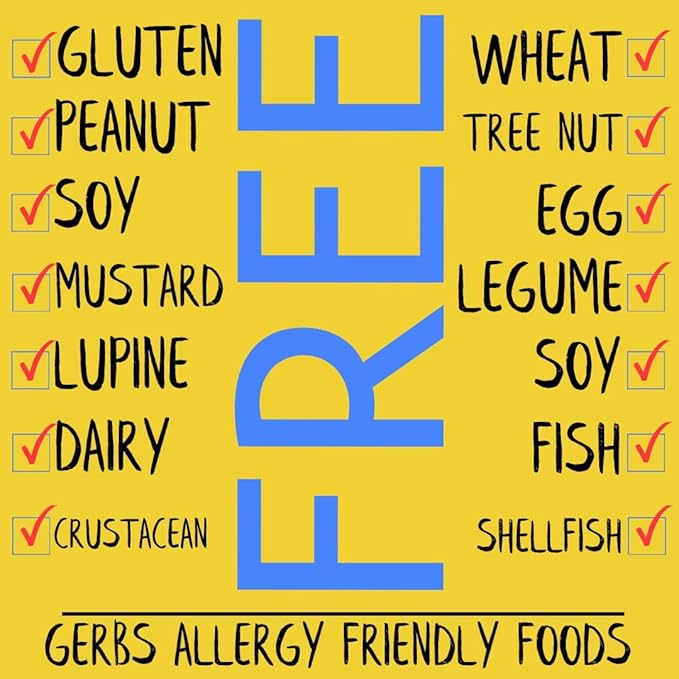 Gerbs All Purpose Gluten Free Baking Flour 2 lbs. | Custom Blend, No Additives, Resealable Bag | Smooth Texture, Neutral Taste for Versatile Use | Top 14 Allergen-Free