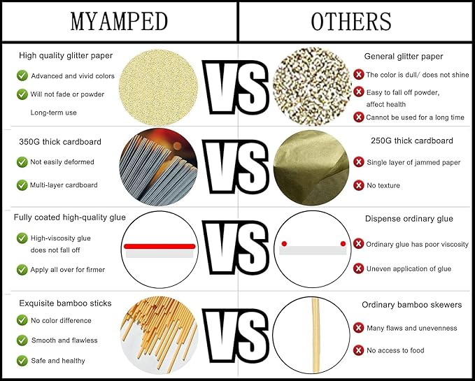 Happy Birthday Cake Topper - Glitter Black Birthday Cake Top Decorations (Black)