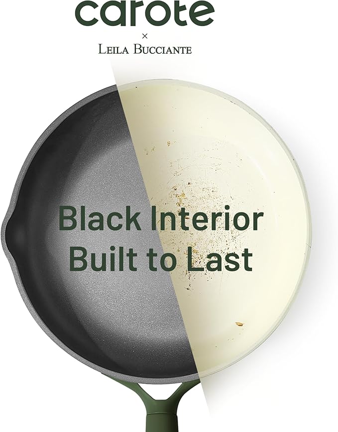 CAROTE 31PCS Pots and Pans Set, Nonstick Cookware Set Kitchen Non Stick Induction Cookware Non-toxic Granite Cooking set