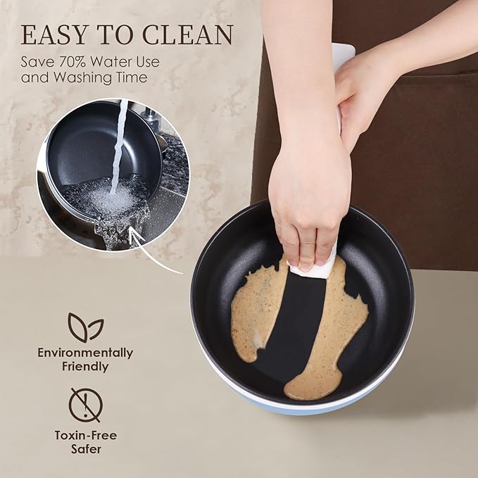 Audecook Hot Pot Electric with Steamer, 1.7L Mini Electric Skillet Portable Nonstick Sauté Pan with Power Adjustment, Ramen Cooker Travel Multicooker for Steak/Soup/Egg/Oatmeal/Noodles