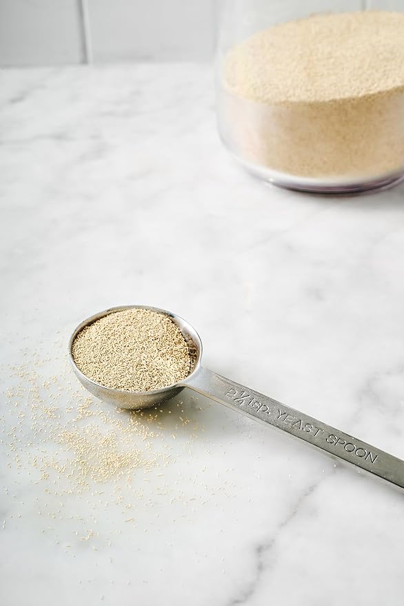 King Arthur Baking Company Yeast Measuring Spoon, 18/8 Stainless Steel, Holds 2-1/4 Teaspoons