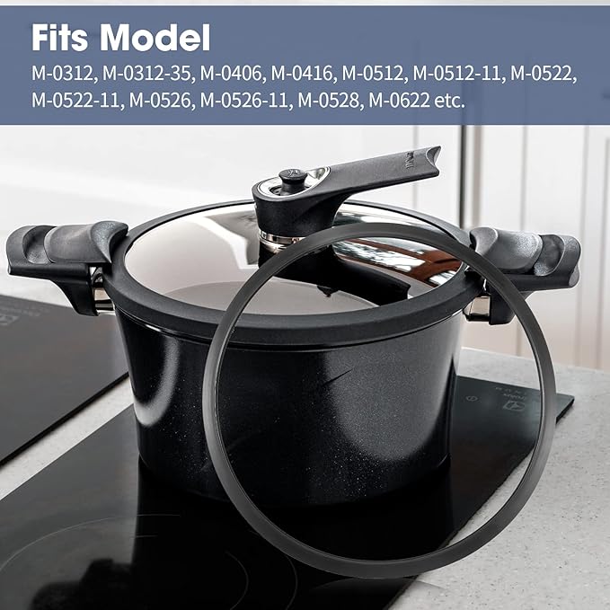 S-9882 Pressure Cooker Gasket,Canner Sealing Replacement for Mirro Pressure Gasket 12qt/16qt/22qt,M-0512,M-0522,M-0312, M-0406,M-0416,M-0526,M-0622