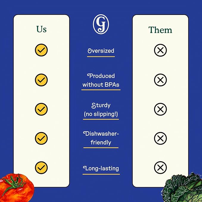 Great Jones Stir Crazy (Striped) | 3-Piece Stackable Ceramic Mixing Bowl Set | Dishwasher, Freezer & Microwave-Safe | Perfect for Baking, Serving & Mixing | Nesting Design for Easy Storage