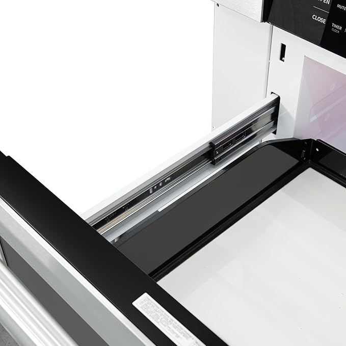 KoolMore KM-MD30-SS Microwave Drawer, Capacity in Stainless-Steel, 30 in/1.2 cu. ft, Silver